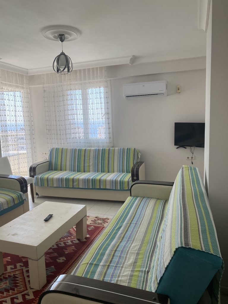 SULTANOĞLU SİTESİNDE 12.KAT DENİZ MANZARALI