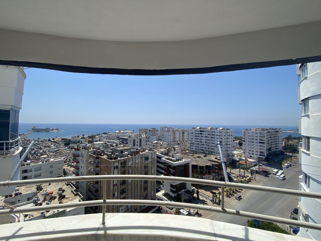 SULTANOĞLU SİTESİNDE 12.KAT DENİZ MANZARALI